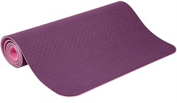 Коврик для йоги и фитнеса PROFI-FIT, 6 мм, ПРОФ (фиолетовый-розовый) 3528 - фото 5266