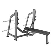 E-7043 Скамья-стойка для жима штанги лежа (Olympic Bench) Е7043