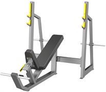 A3042 Скамья-стойка для жима под углом вверх (Olympic Bench Incline) A3042 RUS