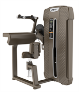 E-4027 Трицепс-машина сидя. Прямая парта (Seated Tricep - Flat). Стек 105 кг. E-4027
