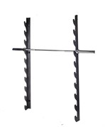 Настенный кронштейн PROFI-FIT, для 10 грифов, ГОРИЗОНТАЛЬНОЕ хранение (компл) 9be6d428-a621-11e6-93ef-00155d686700